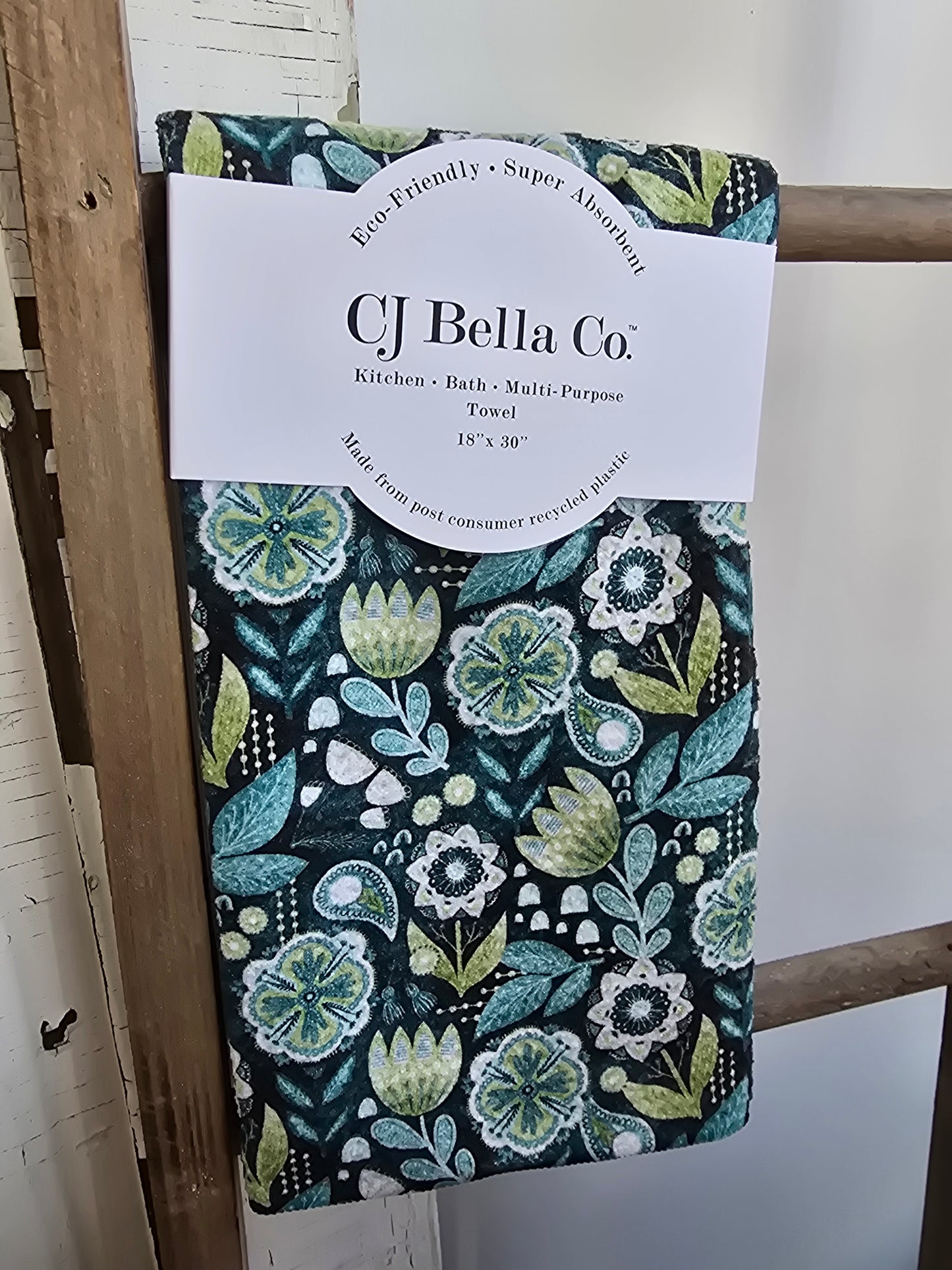 Arts & Crafts Flower Eco-Friendly Towel