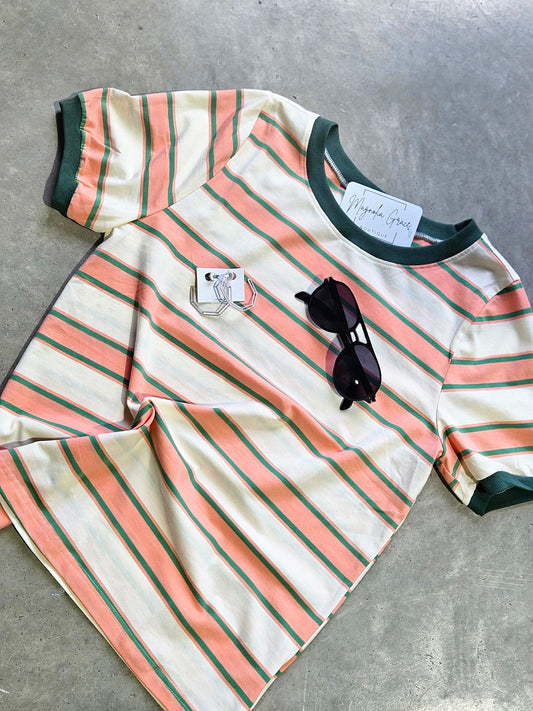 Cotton Striped Top