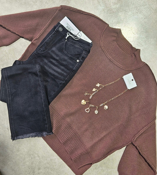 Sienna Drop Shoulder Sweater