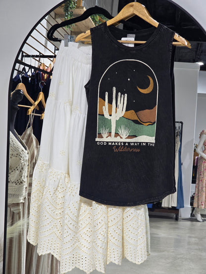 God Makes A Way Graphic Tank Top