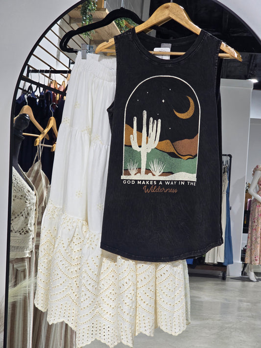God Makes A Way Graphic Tank Top