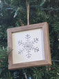 4x4 Snowflake Ornament