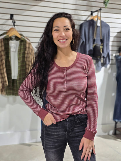 Stitch Thermal Henley