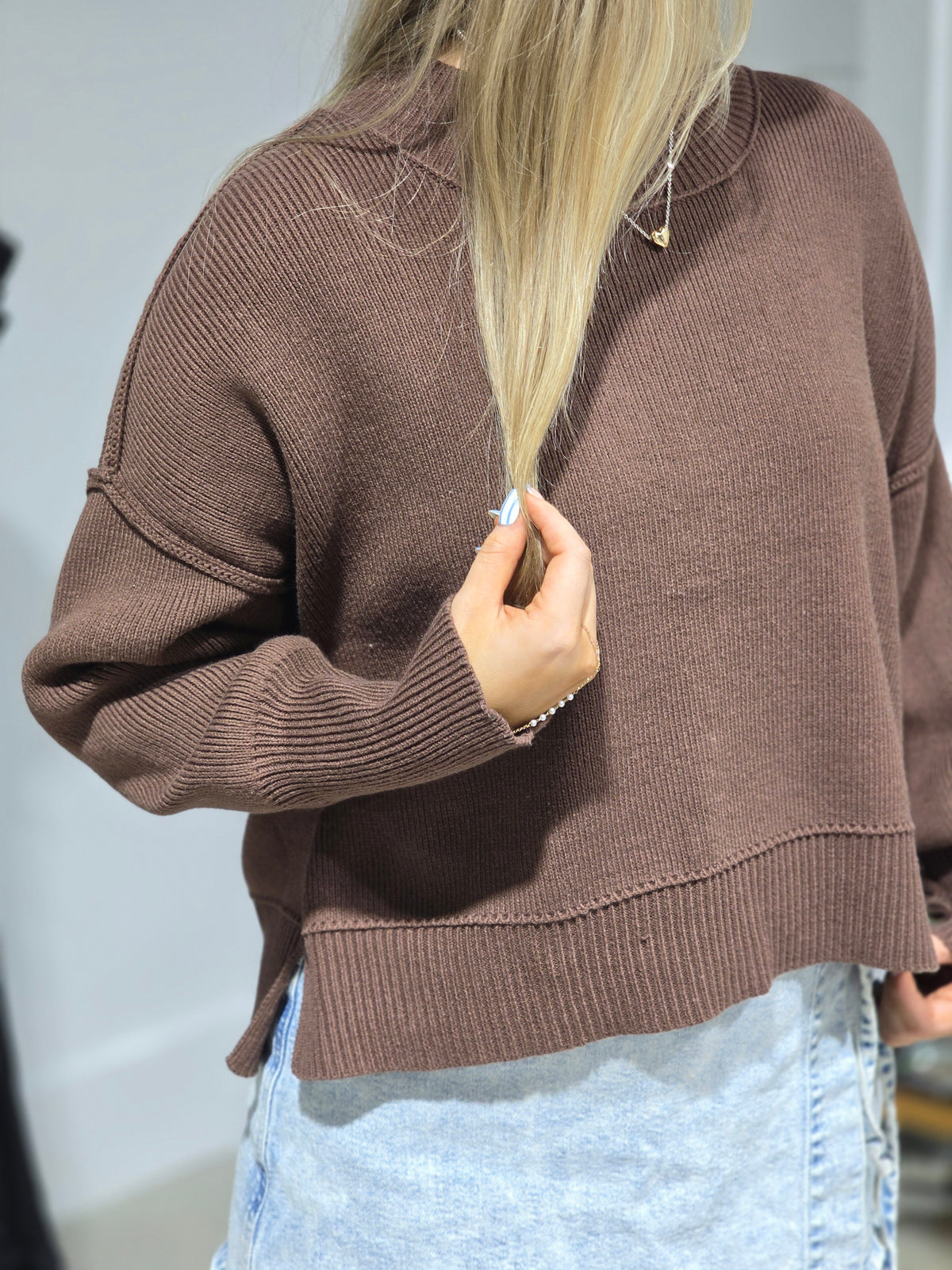 Sienna Drop Shoulder Sweater