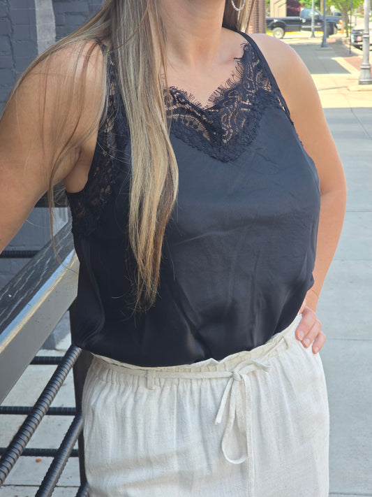 Silky Lace Camisole