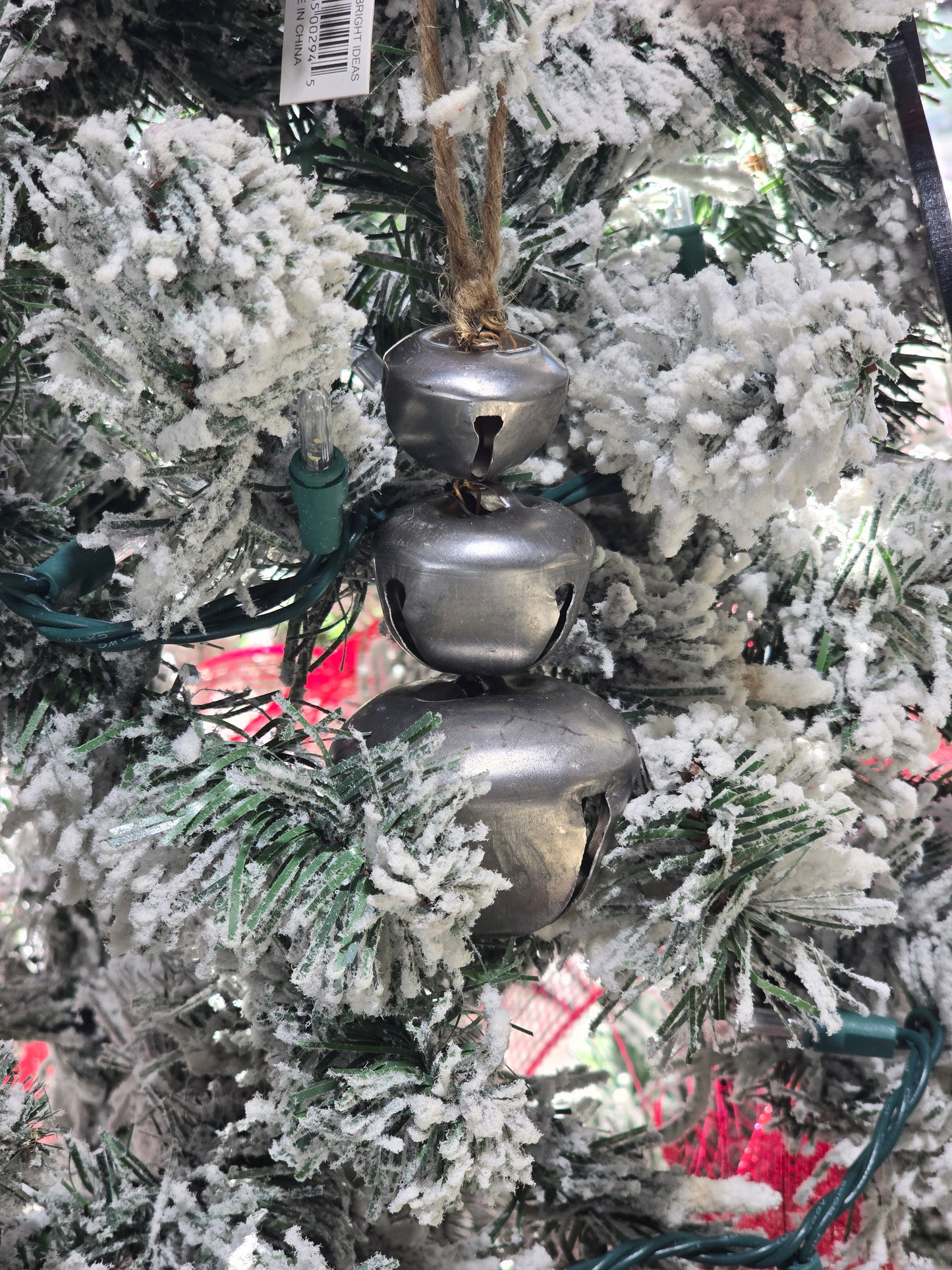 Silver Bells Ornament