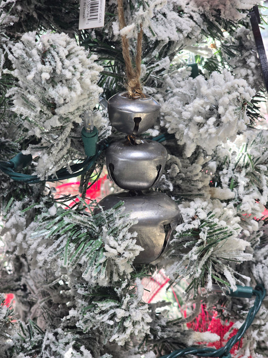 Silver Bells Ornament