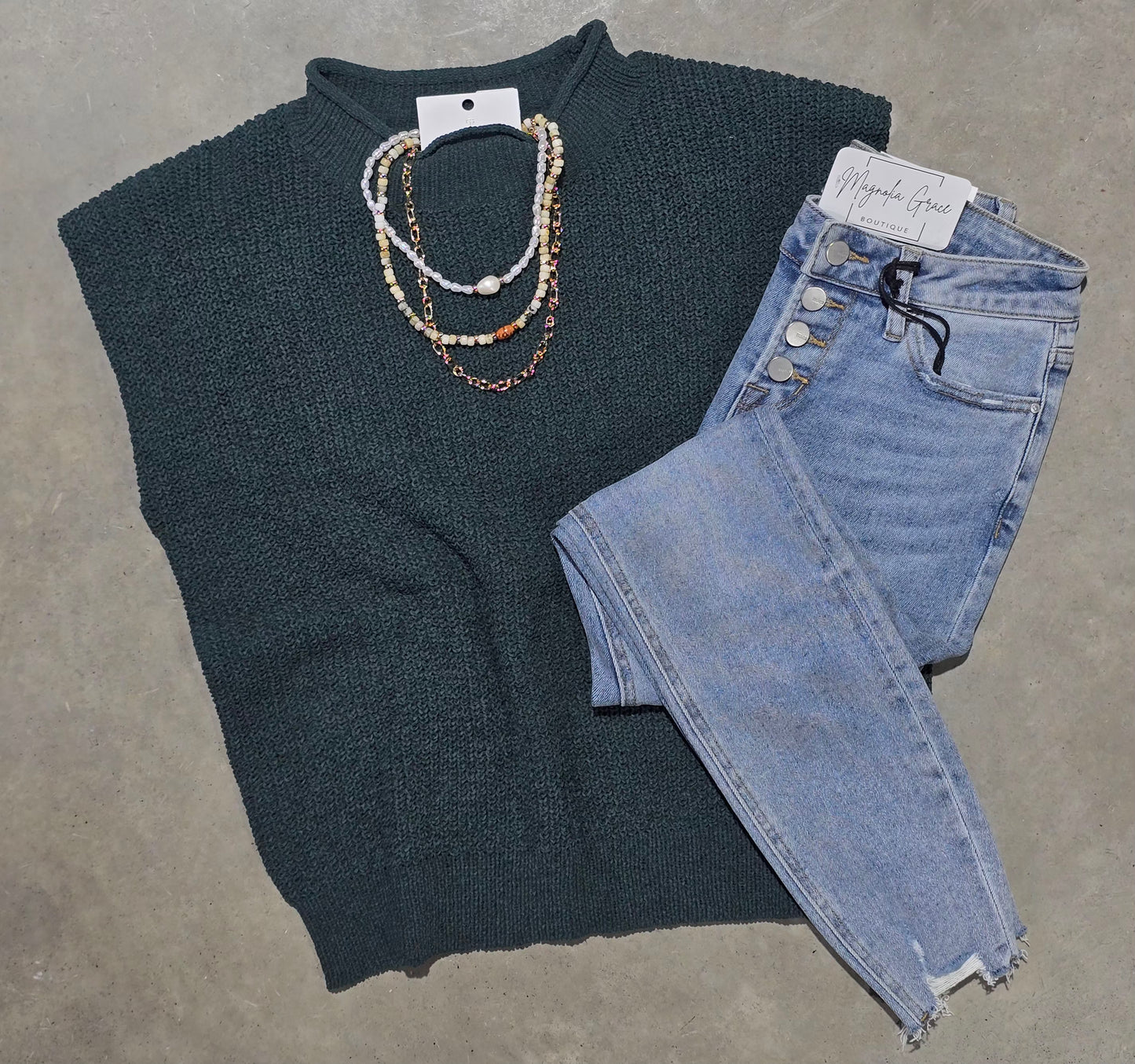 Soft Knit Sweater Vest