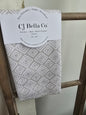Beige Geo Diamonds Eco-Friendly Towel