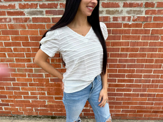 Polly Textured Top