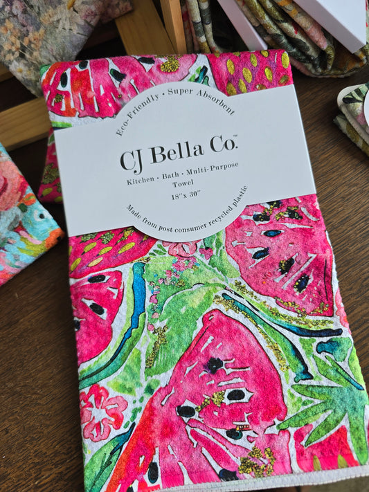 Strawberry Watermelon Eco-Friendly Towel