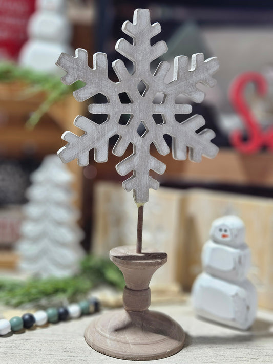 Snowflake On Stand