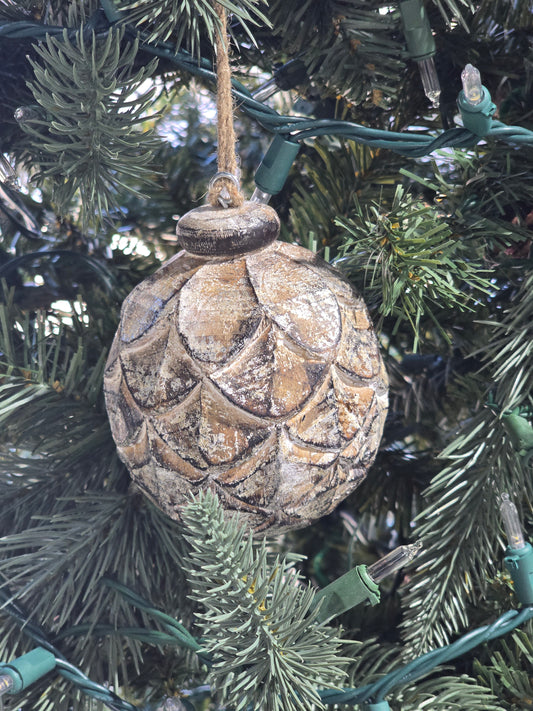 Mango Wood Ornament
