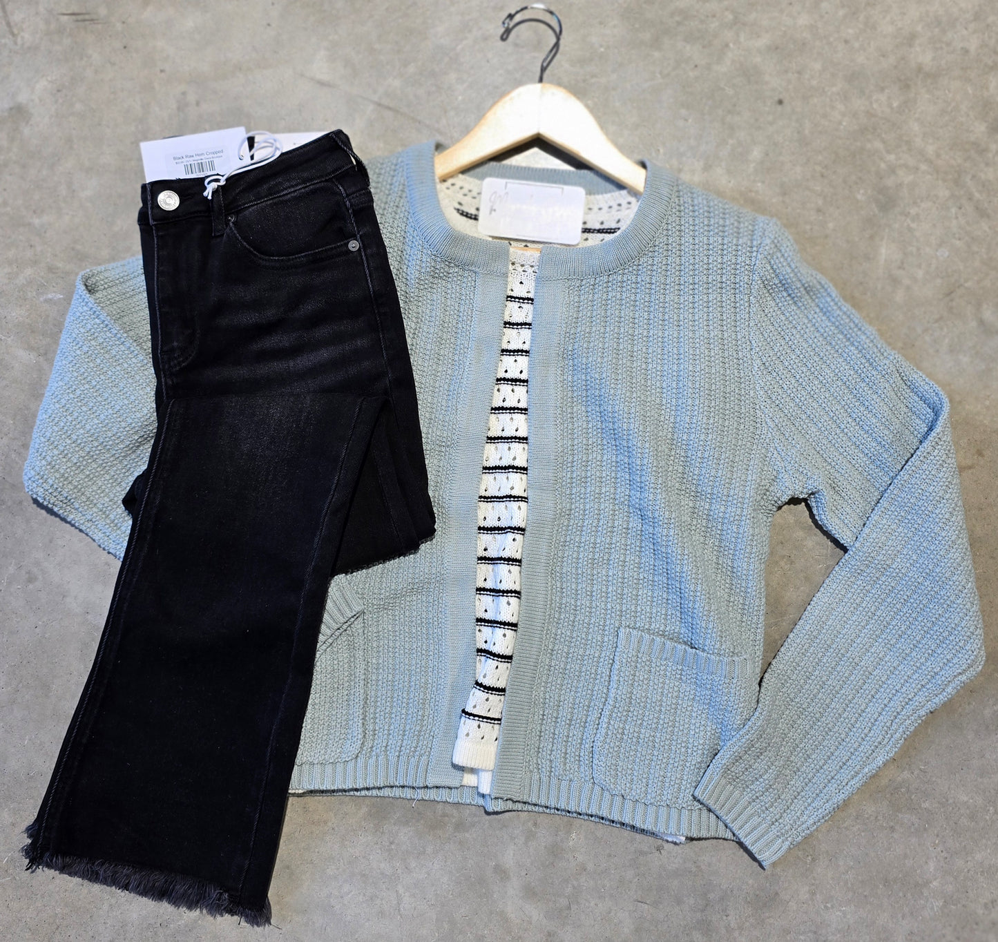 Chunky Knit Open Front Cardigan