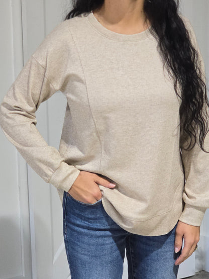 Brushed Heavy Knit Top