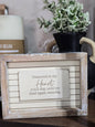 7x5 Framed Sign