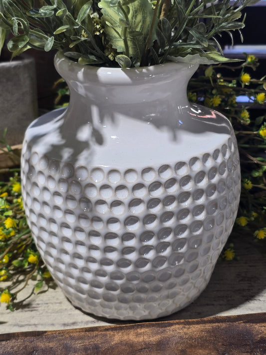 7in Dimple Vase