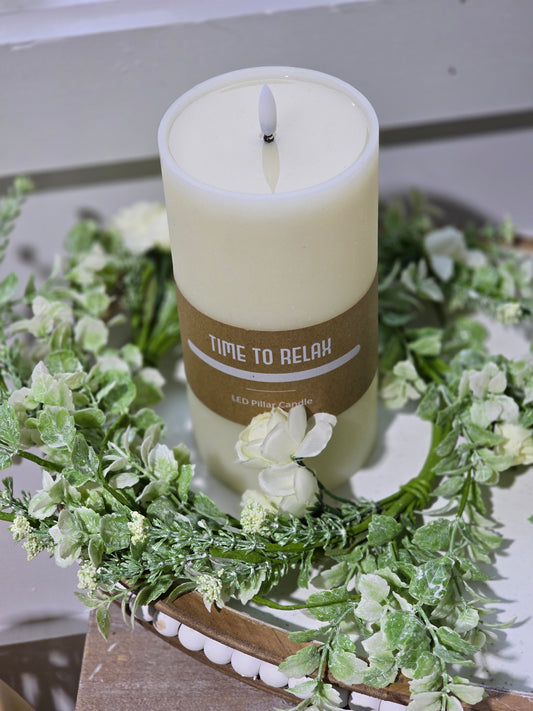 Rose Blossom Candle Ring