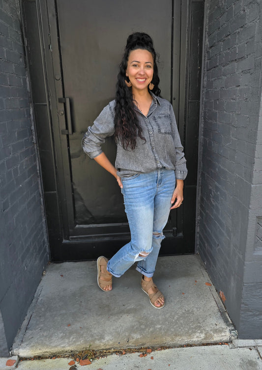 Chambary Dark Denim Shirt