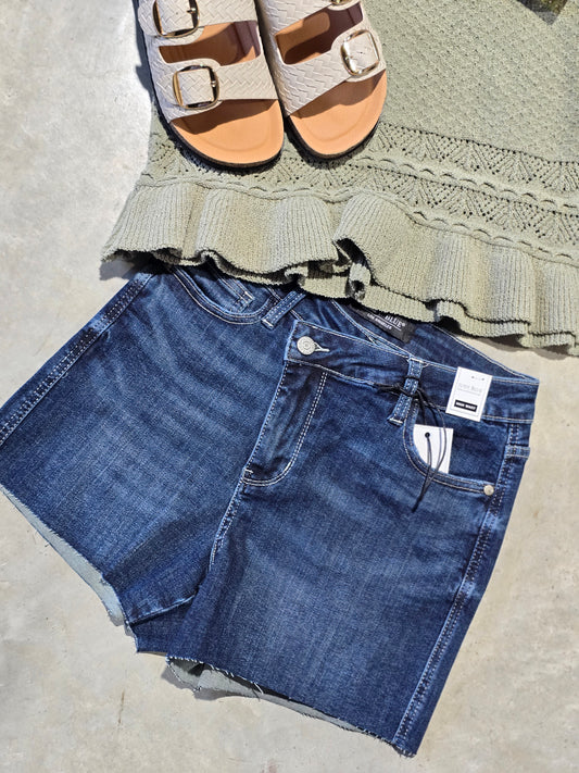 Judy Blue Cross Front Shorts