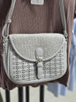 Laser cut Woven Crossbody