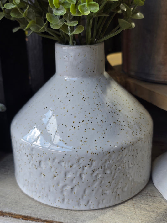 5.51" Stone Bud Vase