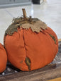 Mossy Orange Stuffed Pumpkin