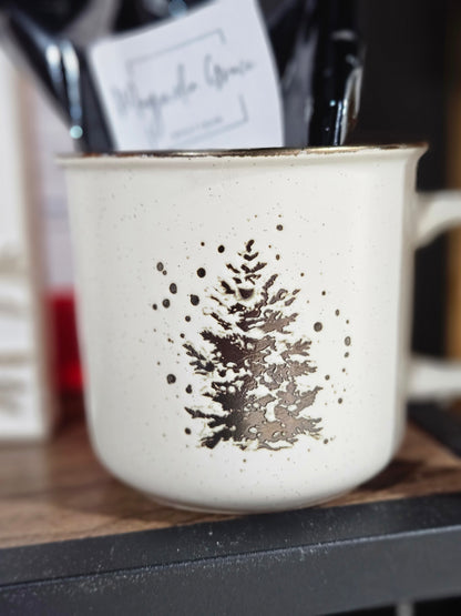 Inner Metallic Tree Mug