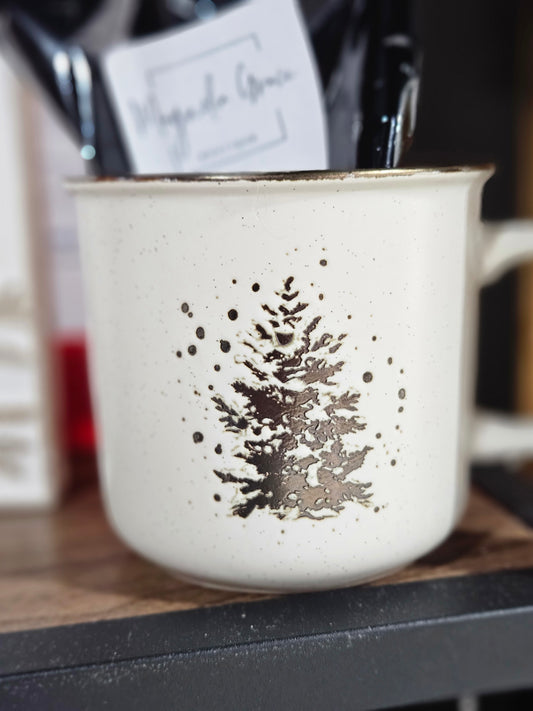 Inner Metallic Tree Mug