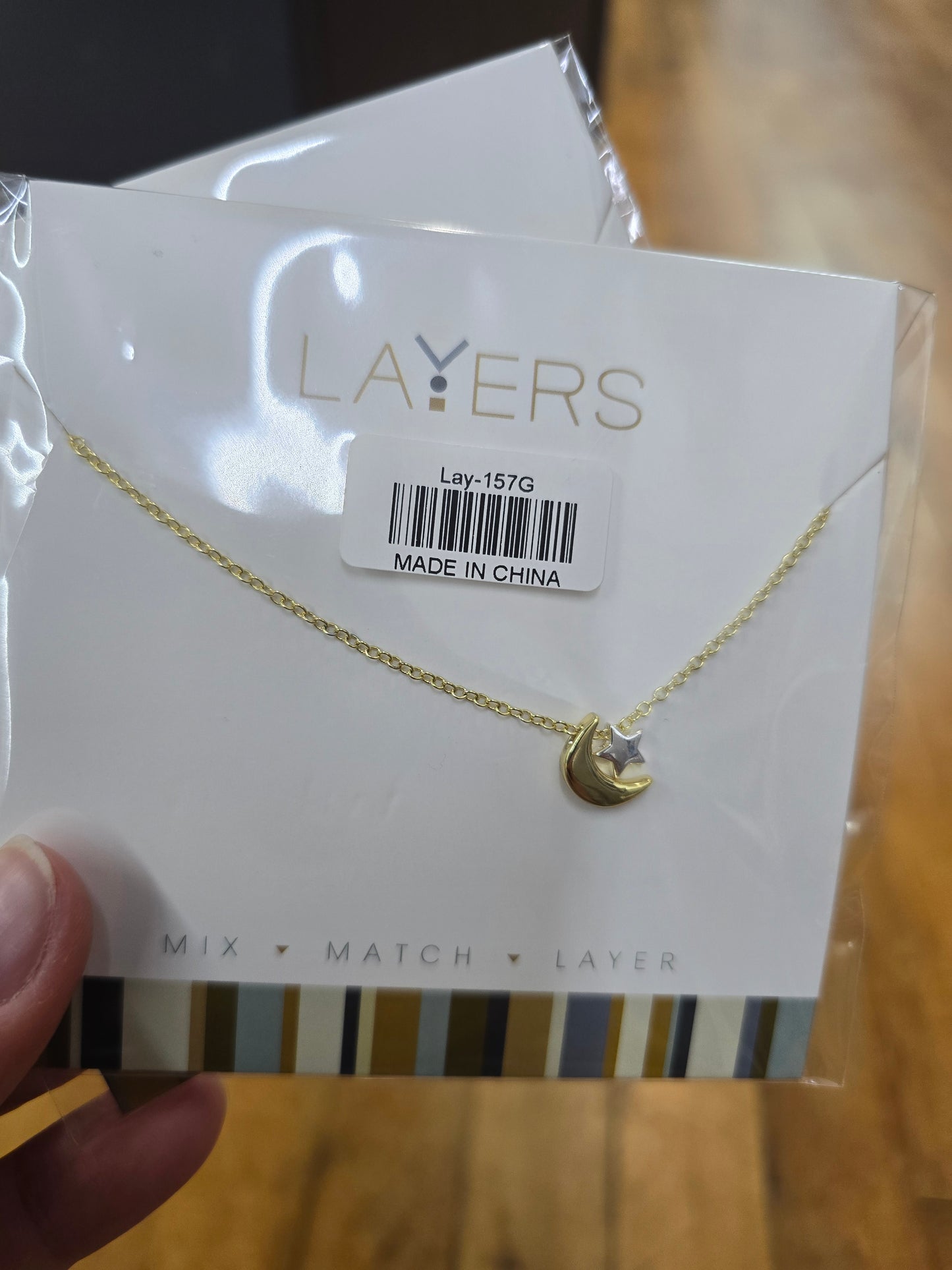 Gold Layers Necklace Options