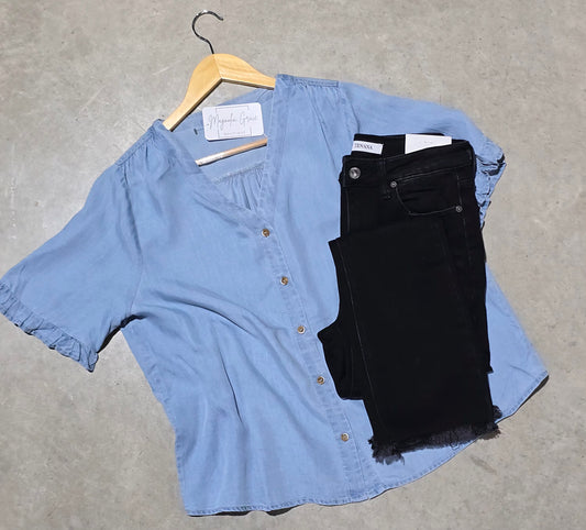 Dolman Ruffle Top