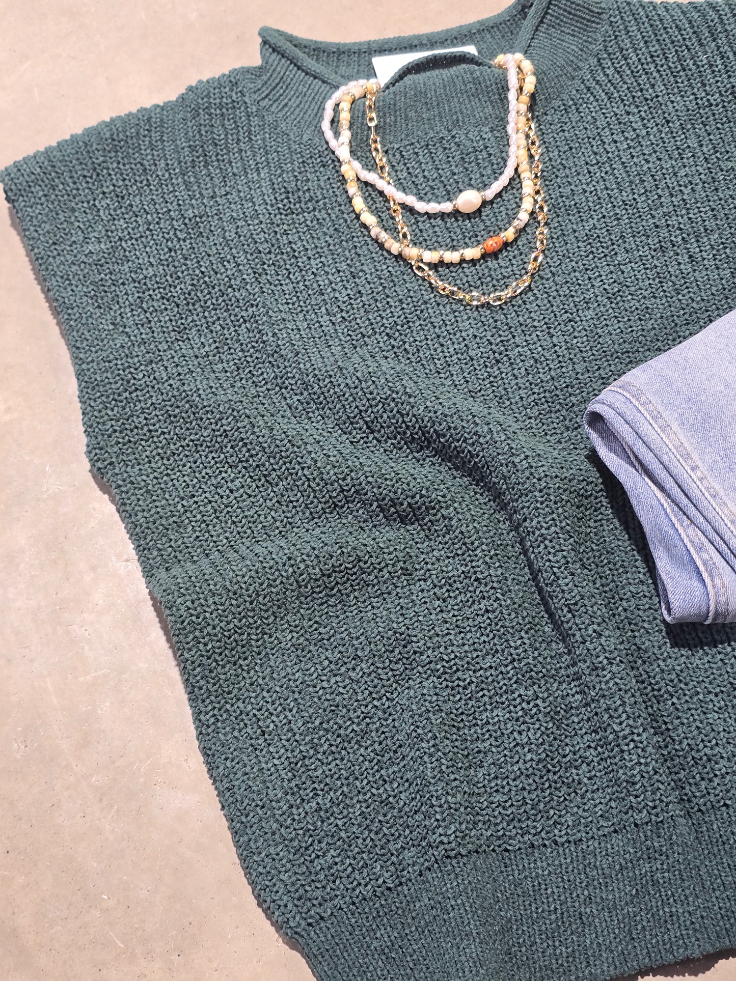 Soft Knit Sweater Vest