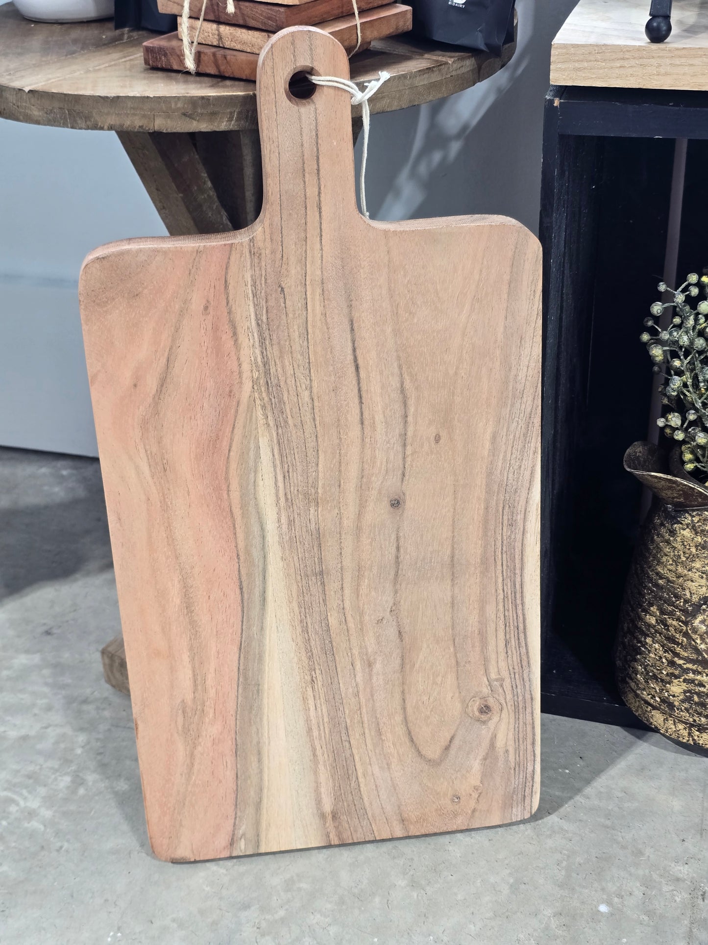 19in Acacia Wood Serving Board