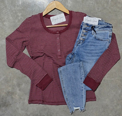 Stitch Thermal Henley