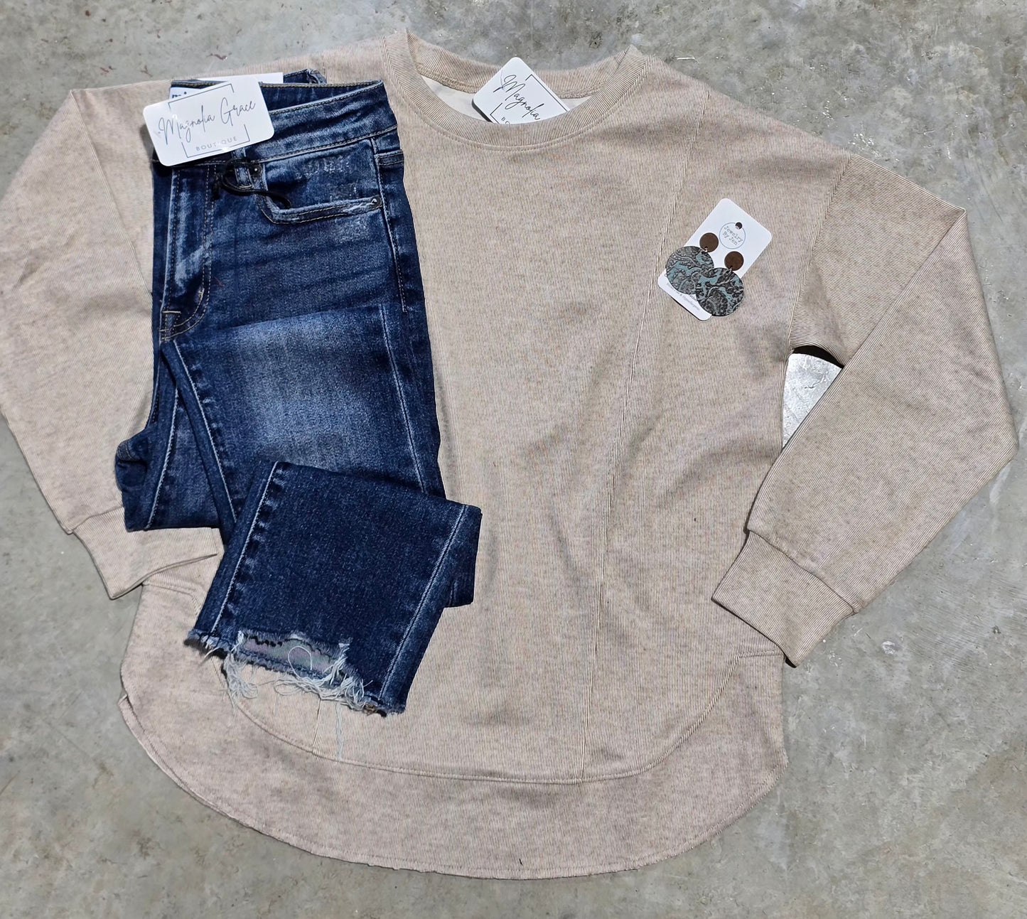 Brushed Heavy Knit Top