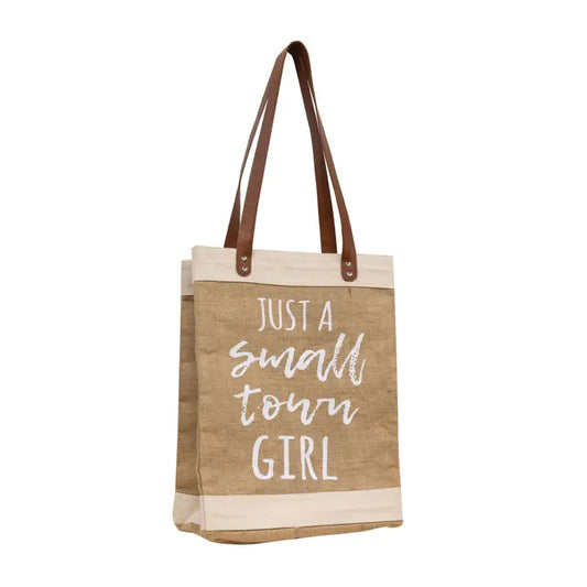 Just a Small Town Girl Tote Bag