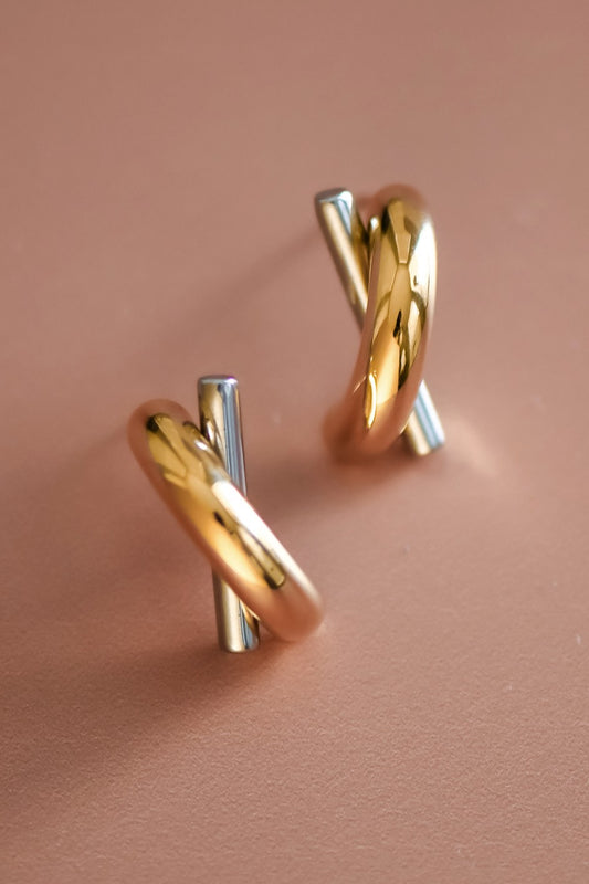 Gold Stainless Steel Studs