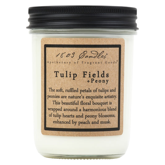 Tulip Fields 1803 Candle