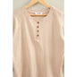 Mineral Wash Waffle Long Sleeve