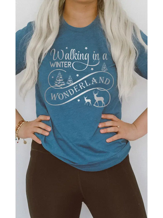 Winter Wonderland-Heather Deep Teal