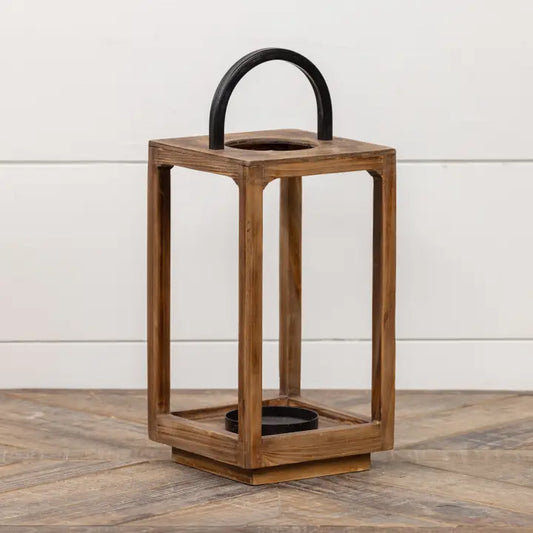 14" Wood Lantern