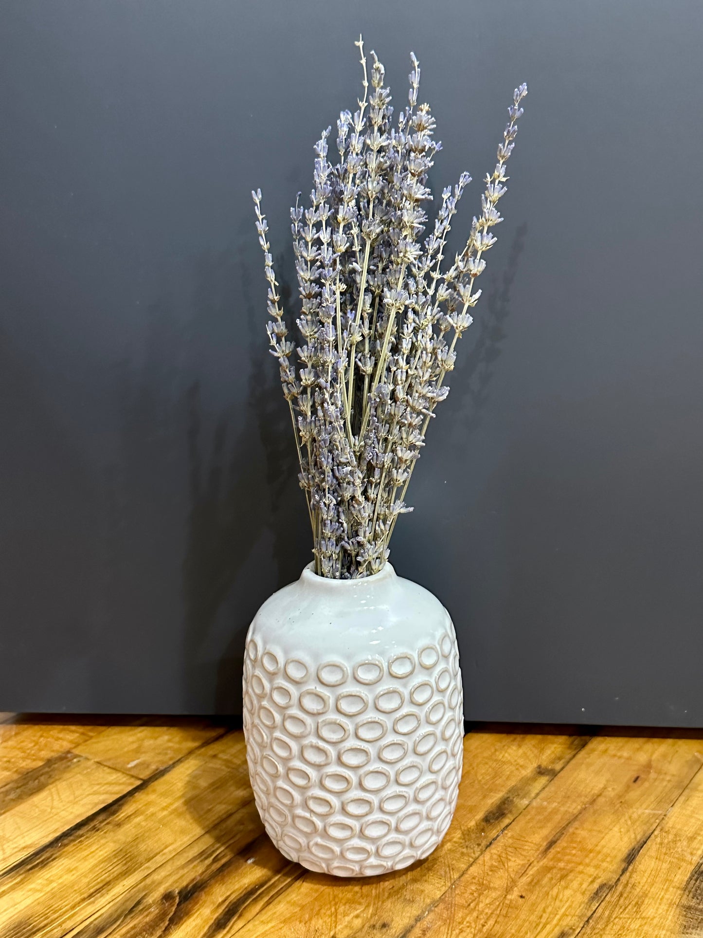 Stoneware bud vase