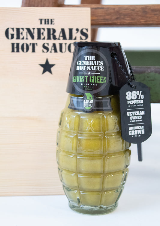 The Generals Hot Sauce- Grunt Green