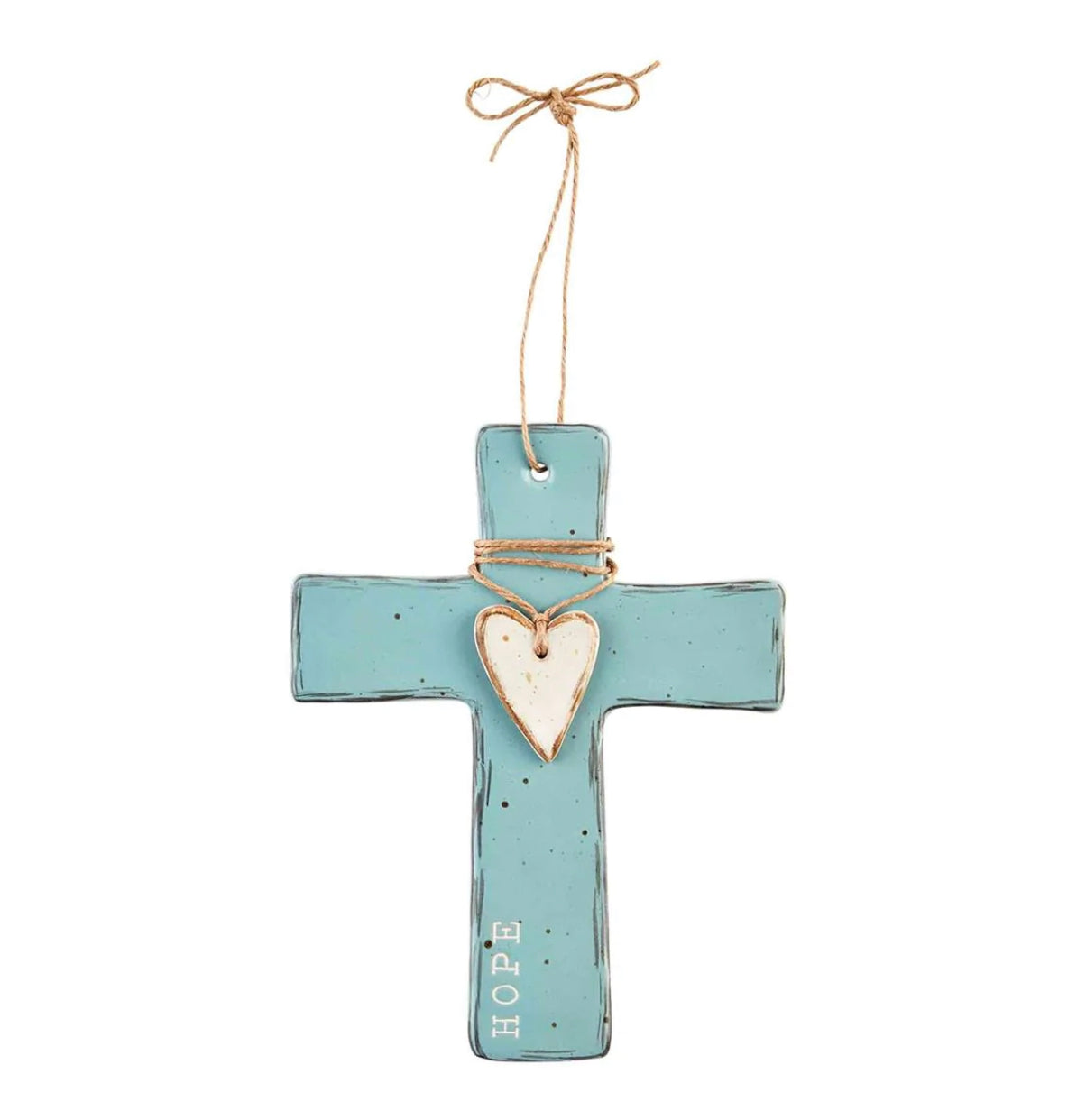 Hope Stoneware Cross